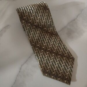Wilke‎ Rodriguez Silk Geometric Pattern Classic Neck Tie Mens Accessories